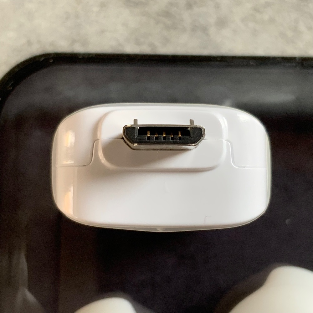 Samsung USB Connector, Ear Bud Covers and carrying Case - Picture 3 of 7